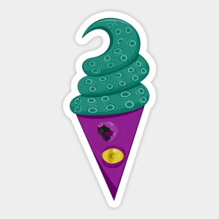 Ice cream Sticker